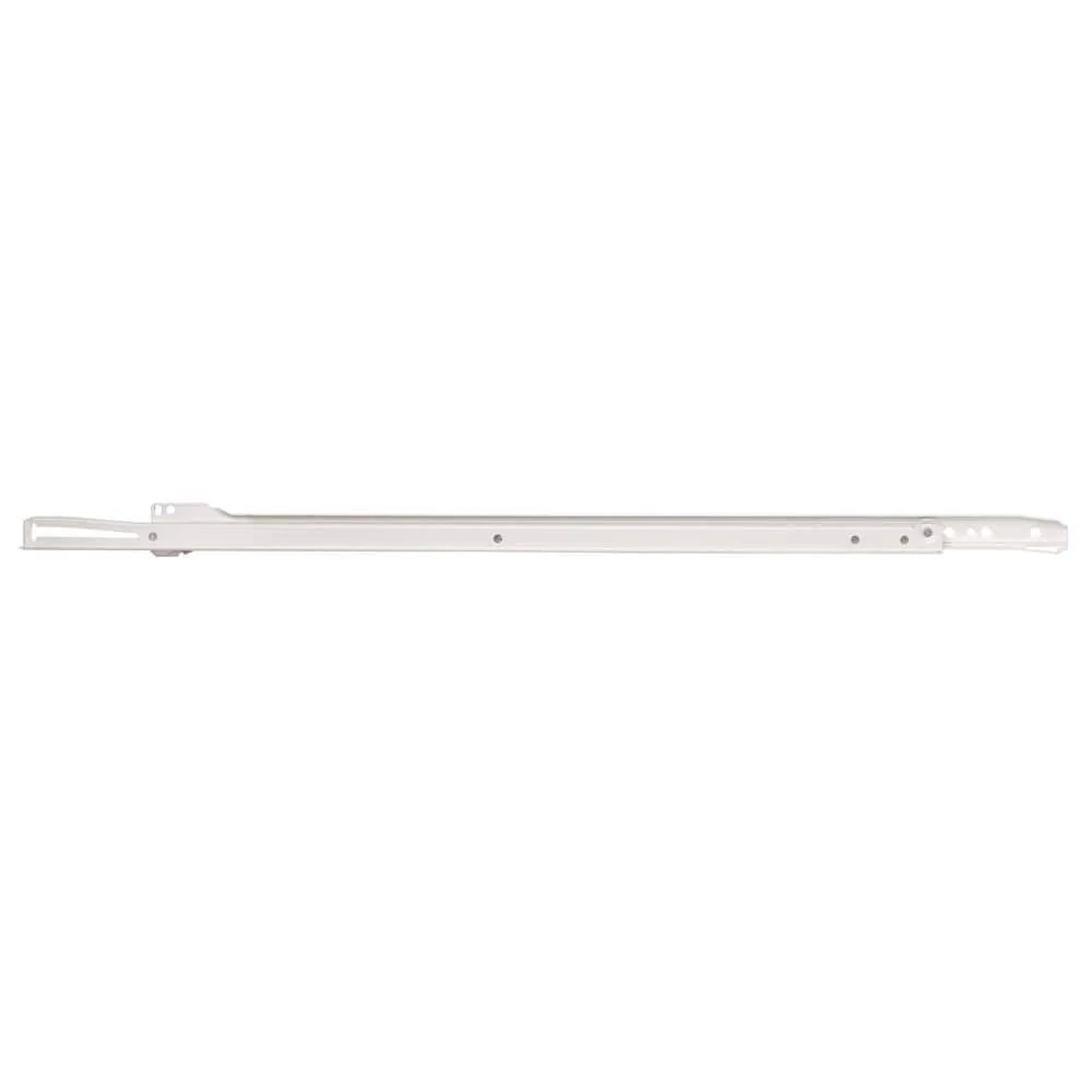 Everbilt 24 in. Self-Closing Bottom Mount Drawer Slide Set (1 Pair, White) - Image 3