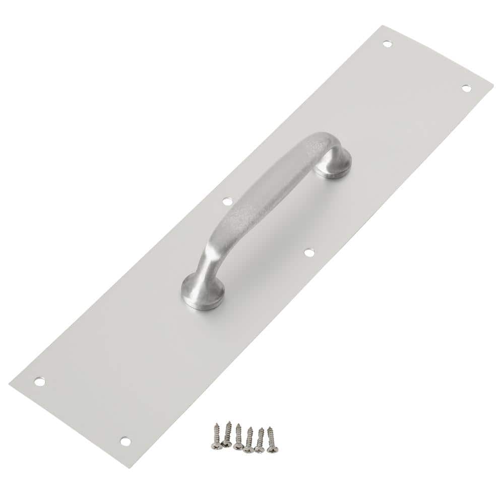 Everbilt 3-1/2 in. x 15 in. Satin Aluminum Pull Plate - Image 2