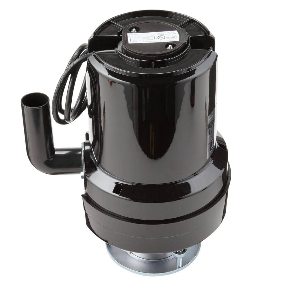 Everbilt 3/4 HP Continuous Feed Garbage Disposal with Stainless Steel Sink Flange and Attached Power Cord - Image 7