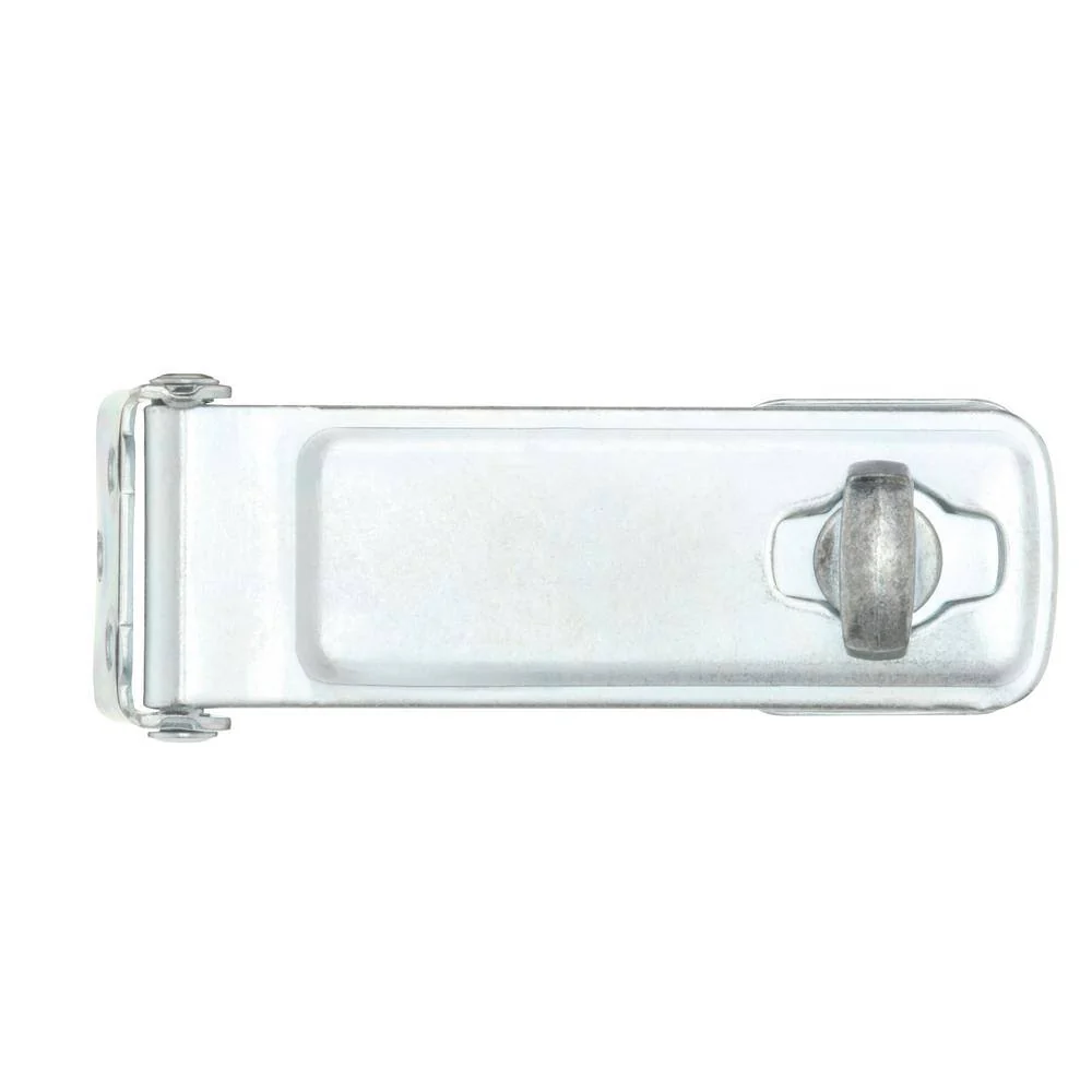 Everbilt 4-1/2 in. Zinc-Plated Latch Post Safety Hasp - Image 3