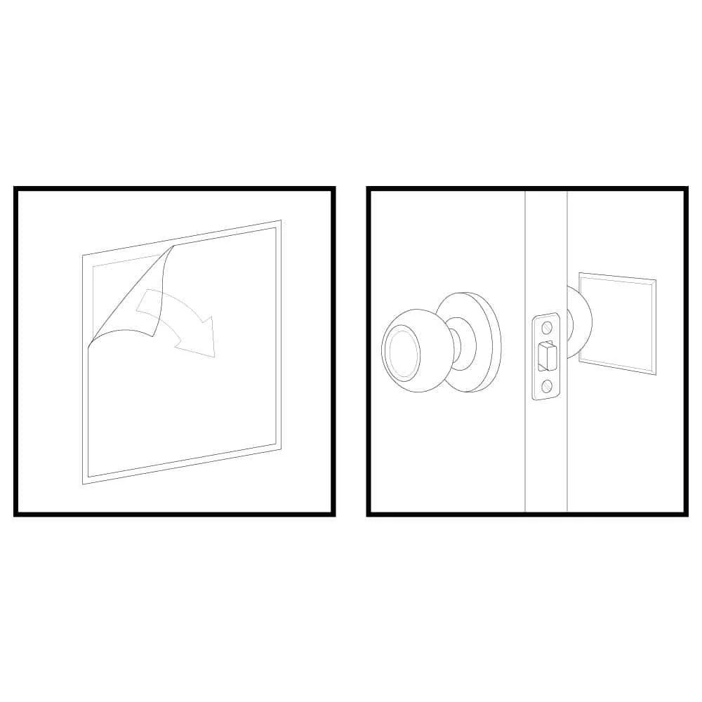 Everbilt 4 in. White Wall Guard - Image 8