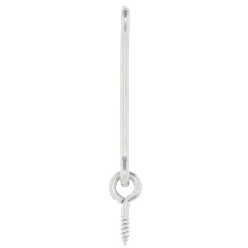 Everbilt 4 in. Zinc-Plated Hook and Eye (2-Pack) - Image 2
