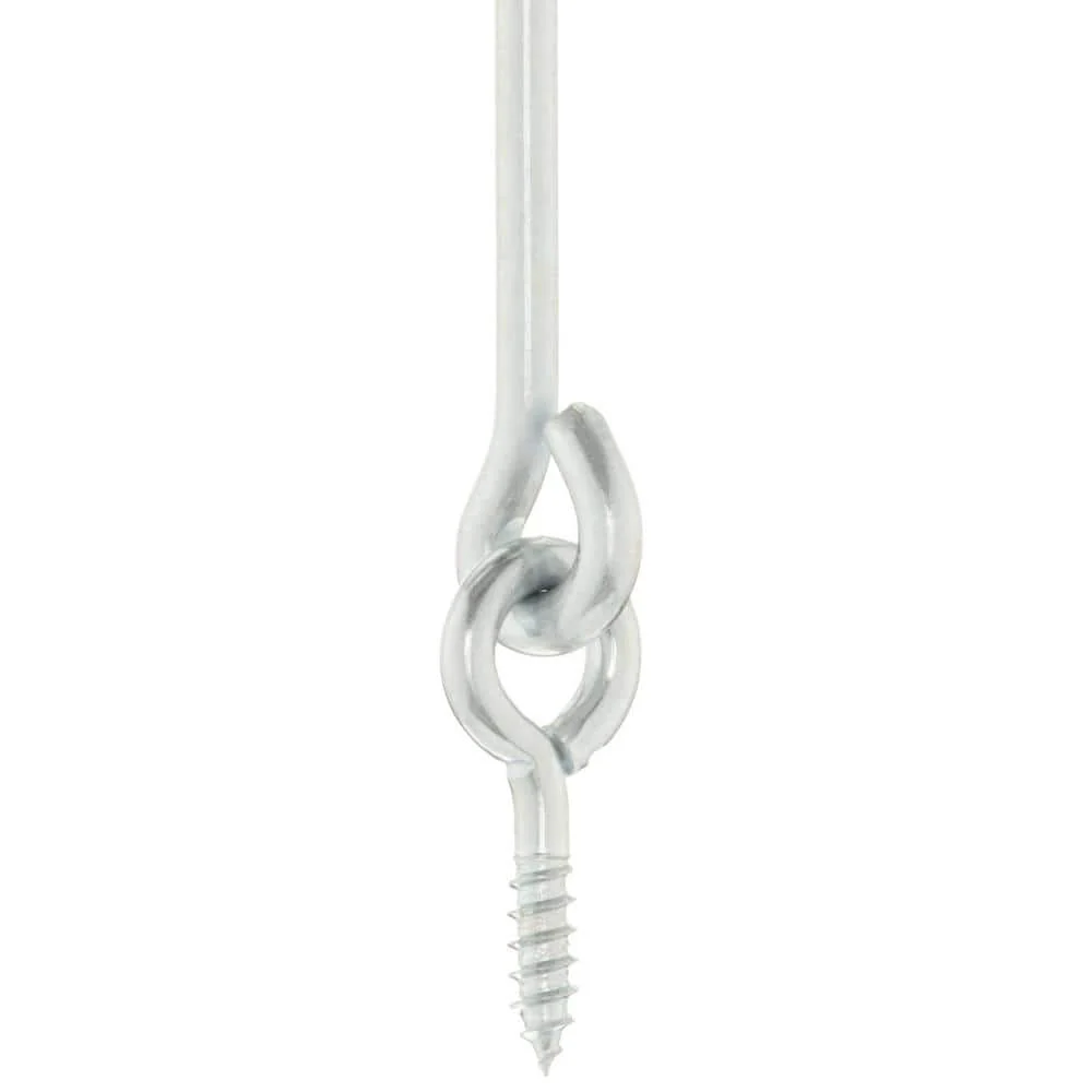 Everbilt 4 in. Zinc-Plated Hook and Eye (2-Pack) - Image 4
