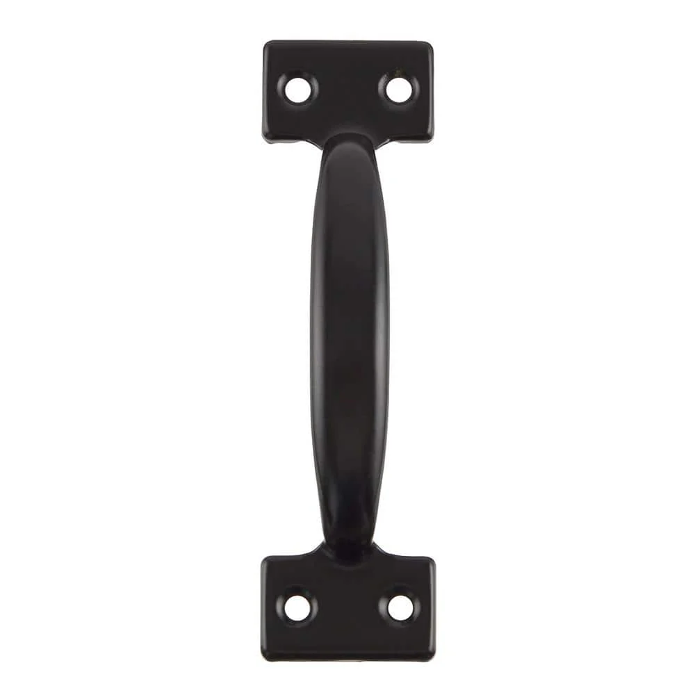 Everbilt 5-3/4 in. Black Door Pull with Screws - Image 2
