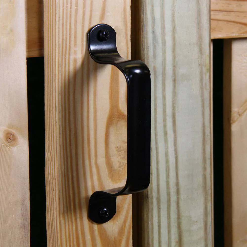 Everbilt 6-1/2 in. Black Heavy-Duty Door Pull - Image 2