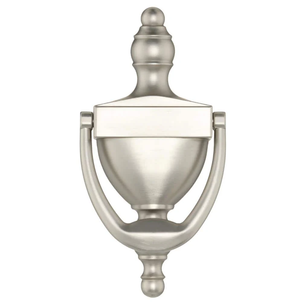 Everbilt 6-5/16 in. Satin Nickel Door Knocker - Image 4