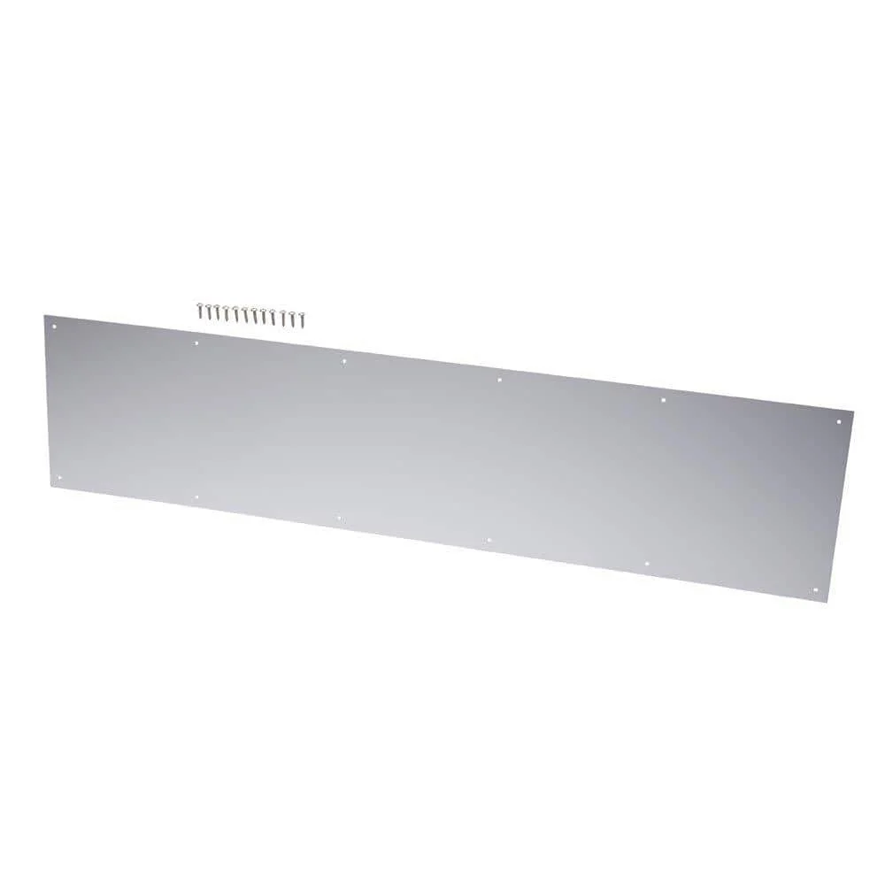 Everbilt 8 in. x 34 in. Satin Aluminum Kick Plate - Image 2