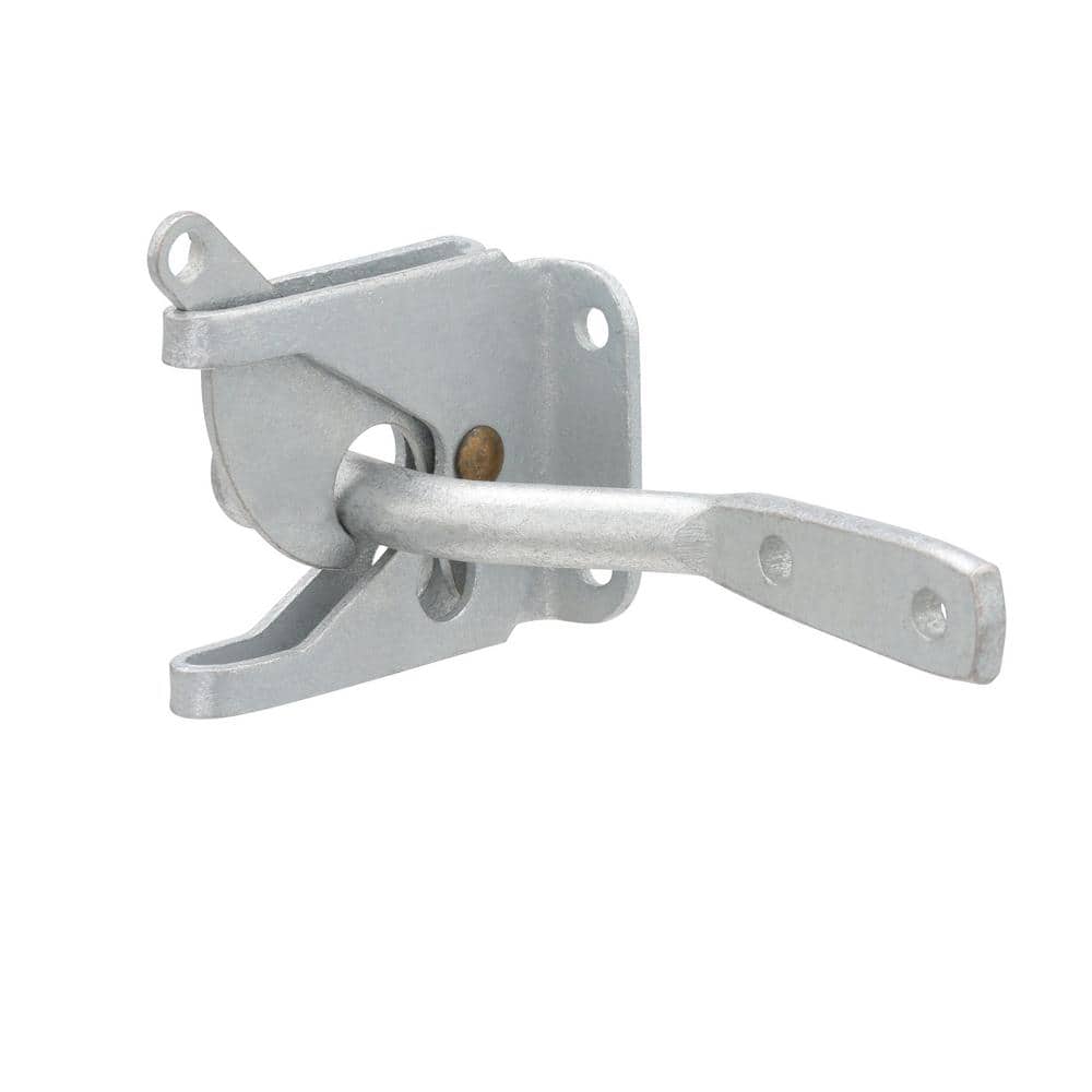 Everbilt Galvanized Gate Latch, Steel, Self-Latching, 4 in Arm - Image 2