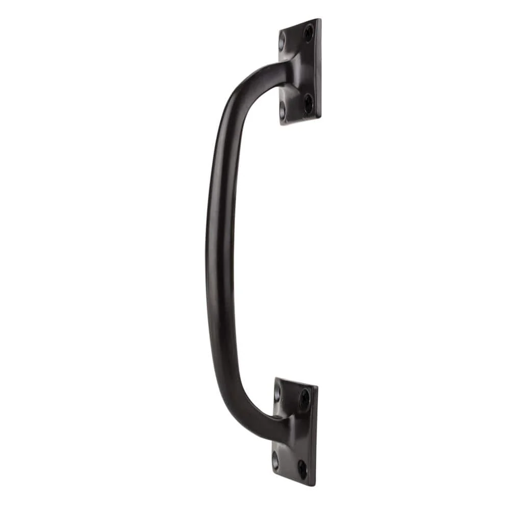 Everbilt Oil Rubbed Bronze Offset Pull Handle, Steel, 7.72 in H