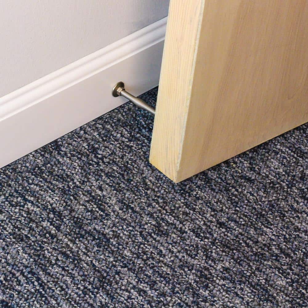 Everbilt Satin Nickel Spring Door Stop – 3 in Projection, Steel - Image 4