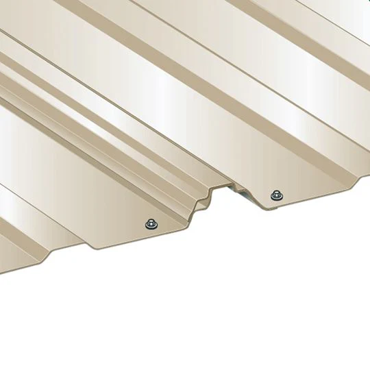 Everlast Roofing Everlast II Painted Steel Panel, 28 Gauge, 38" Width