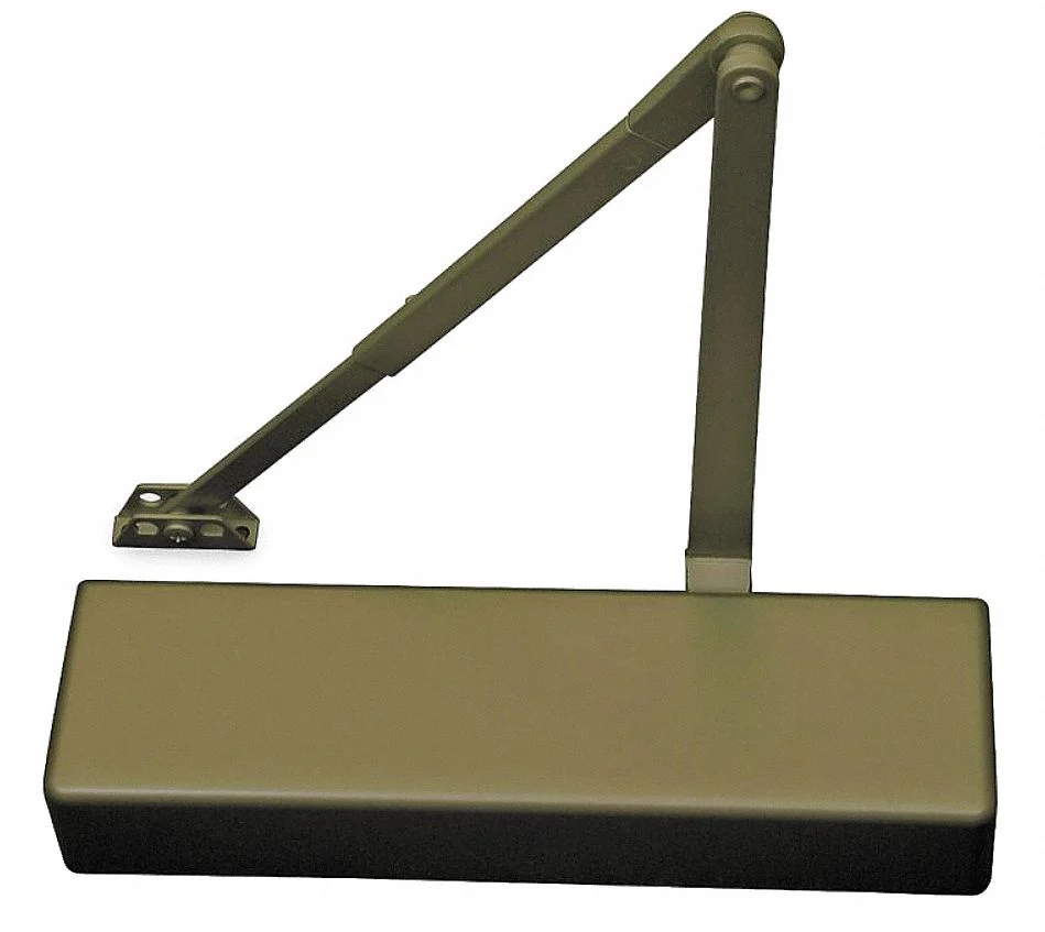 FALCON Heavy Duty Bronze Parallel-Mount Door Closer, Grade 1