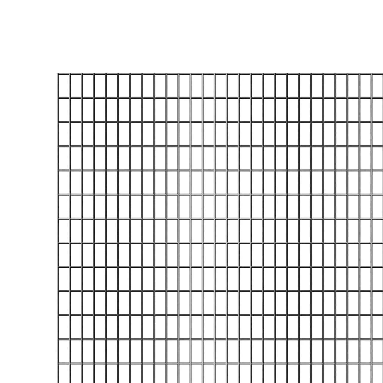 Far North International Black Galvanized Steel Woven Wire Rolled Fencing, 100-ft x 2-ft, 16-Gauge, 1-in x 2-in Mesh - Image 2