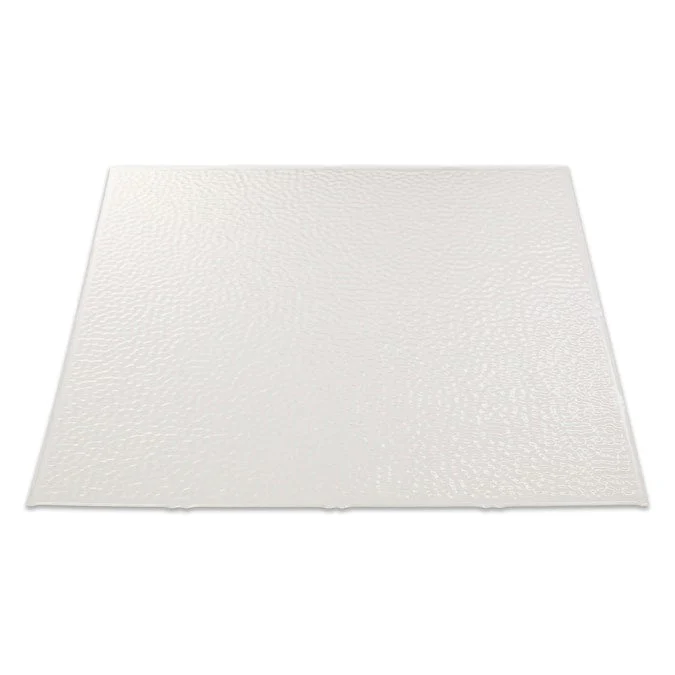 Fasade 2-ft x 2-ft Border Fill Gloss White PVC Drop Ceiling Tile (5-Pack, 20-sq ft / Case) - Image 3