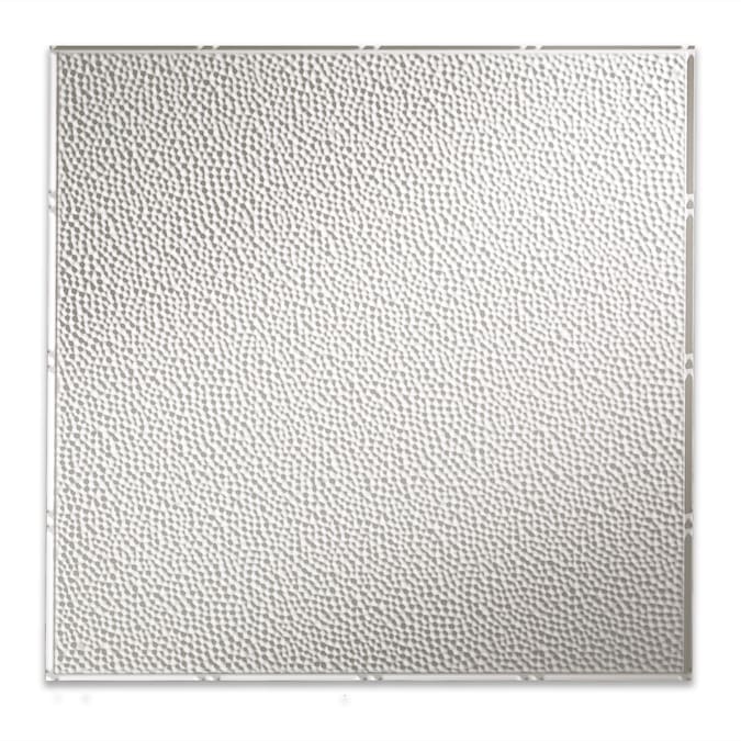 Fasade 2-ft x 2-ft Border Fill Matte White PVC Drop Ceiling Tile (5-Pack, 20-sq ft / Case) - Image 2