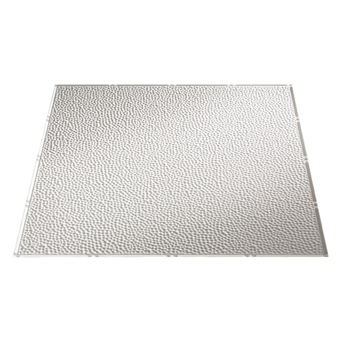 Fasade 2-ft x 2-ft Border Fill Matte White PVC Drop Ceiling Tile (5-Pack, 20-sq ft / Case) - Image 3