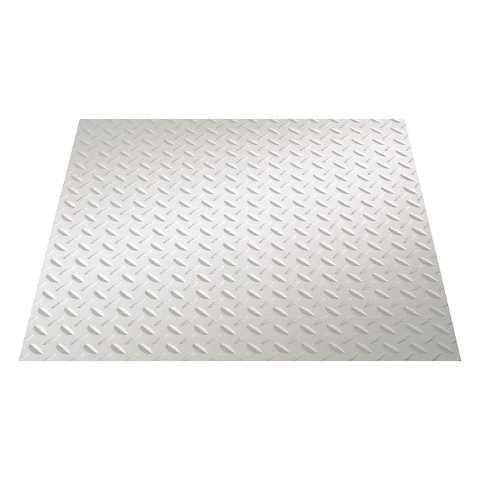 Fasade 2-ft x 2-ft Diamond Plate Matte White PVC Drop Ceiling Tile (5-Pack, 20-sq ft / Case) - Image 3