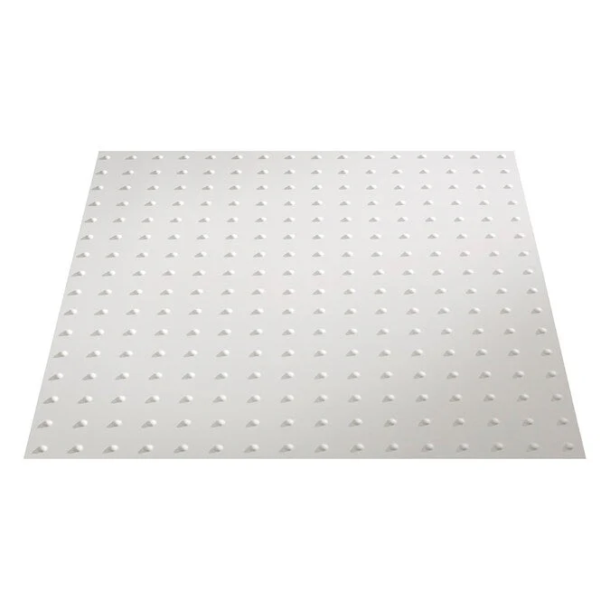 Fasade 2-ft x 2-ft Minidome Matte White PVC Drop Ceiling Tile (5-Pack, 20-sq ft / Case) - Image 3
