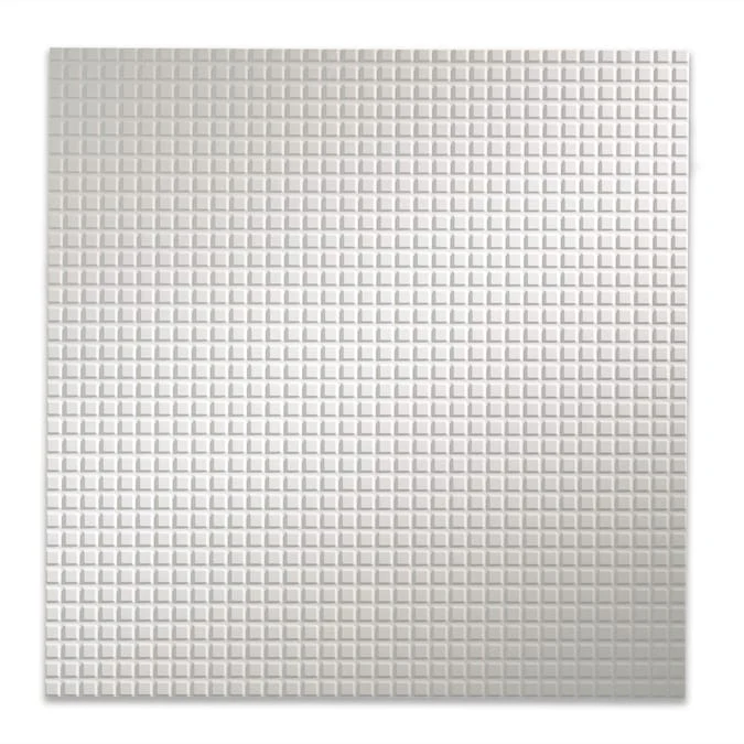 Fasade 2-ft x 2-ft Square Gloss White PVC Drop Ceiling Tile (5-Pack, 20-sq ft / Case) - Image 2