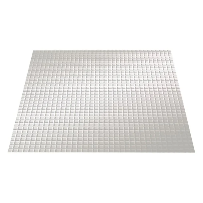 Fasade 2-ft x 2-ft Square Matte White PVC Drop Ceiling Tile (5-Pack, 20-sq ft / Case) - Image 3
