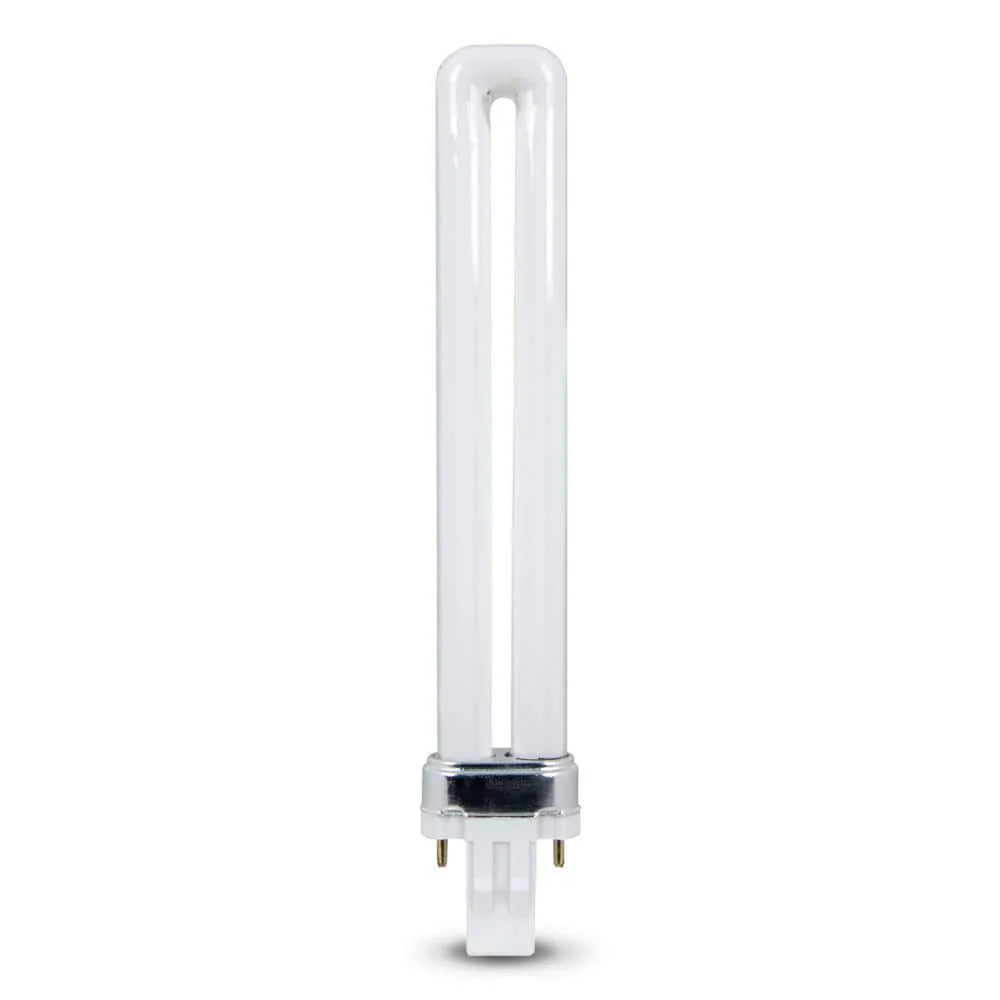Feit Electric 13-Watt Equivalent PL CFLNI Twin Tube CFL Light Bulb, GX23 2-Pin Base, Bright/True White 3500K (1-Pack)