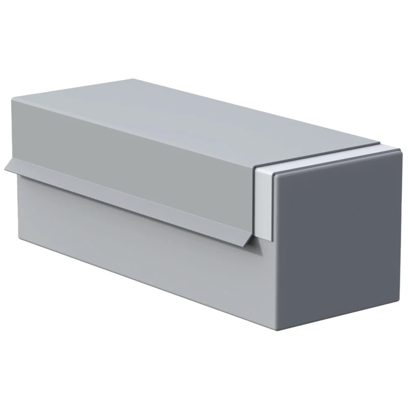 Flashco PVC 2 in. x 3 in. Nosing Drip Edge (Tan) - 08FCNDP23T - Image 2