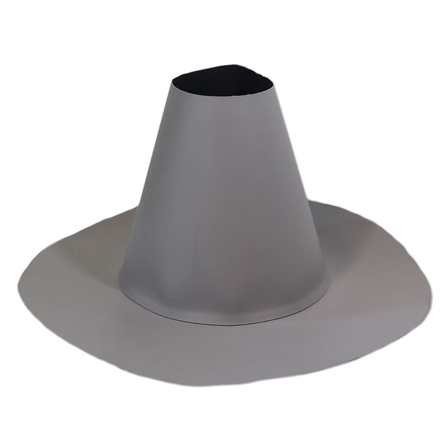 Flashco PVC Small Short Conical Closed Pipe Flashing Roof Boot, 0.5–2.0 in, Gray (17FCBPSSGY) - Image 4