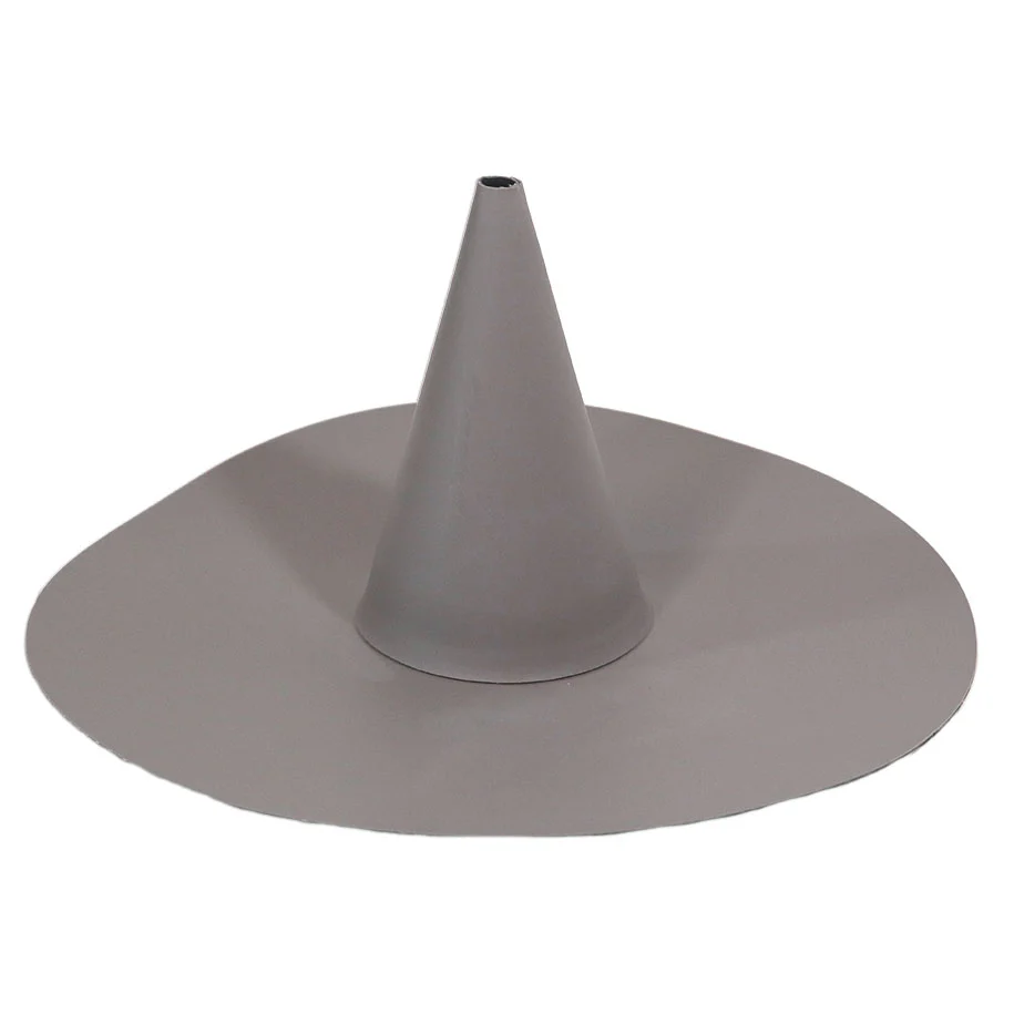 Flashco PVC Small Short Conical Closed Pipe Flashing Roof Boot, 0.5–2.0 in, Gray (17FCBPSSGY) - Image 7