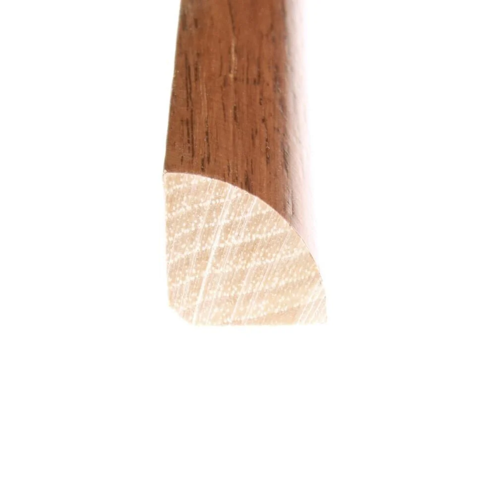 Flexco 0.75-in x 78-in Amber Earth Solid Wood Floor Quarter Round - Image 2