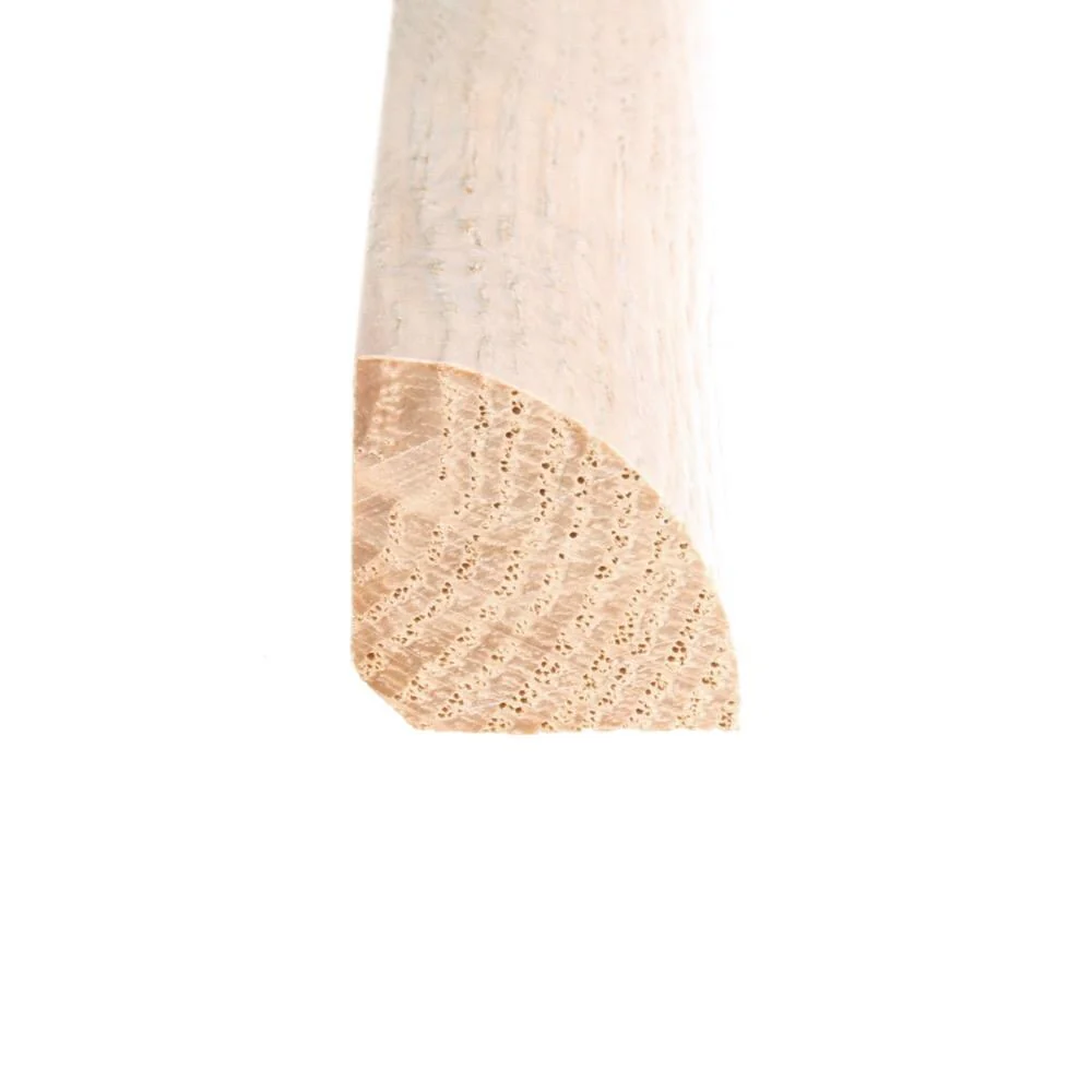 Flexco 0.75-in x 78-in Frost Solid Wood Floor Quarter Round - Image 3