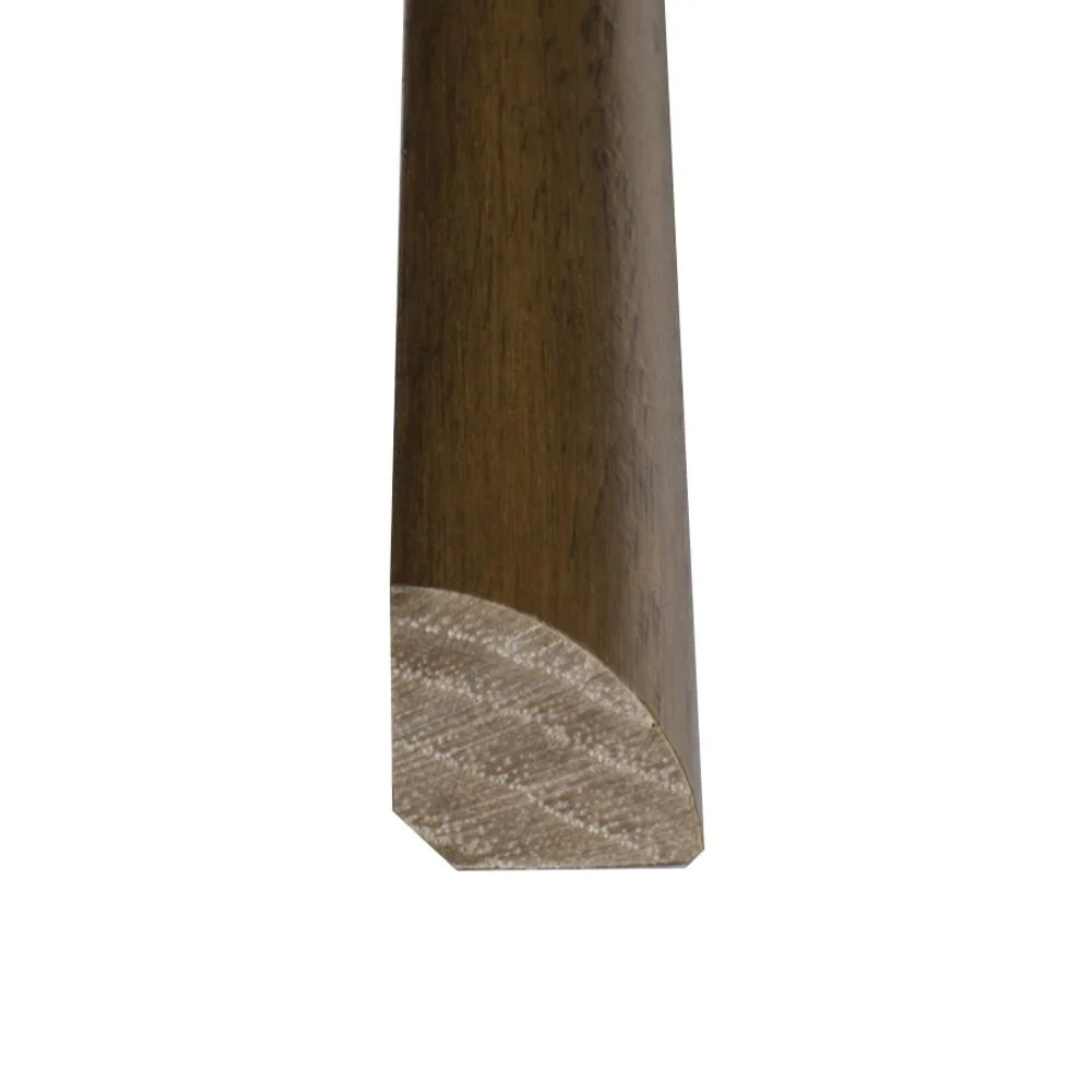 Flexco 0.75-in x 78-in Honey Gravel Solid Wood Floor Quarter Round - Image 2