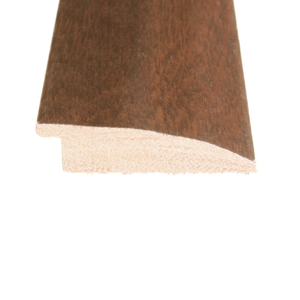 Flexco 1.5-in x 78-in Dark Amber/Chestnut Solid Wood Floor Reducer - Image 3