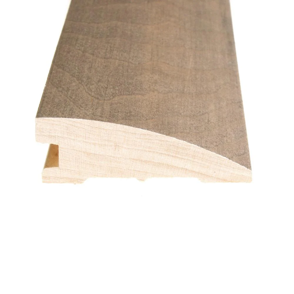 Flexco 2.25-in x 78-in Flint Solid Wood Floor Reducer - Image 2