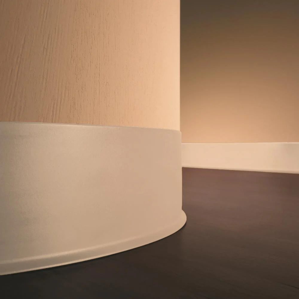 Flexco 2.5-in x 120-in Vinyl Wall Base - Dune Color, 0.08-in Thick - Image 2