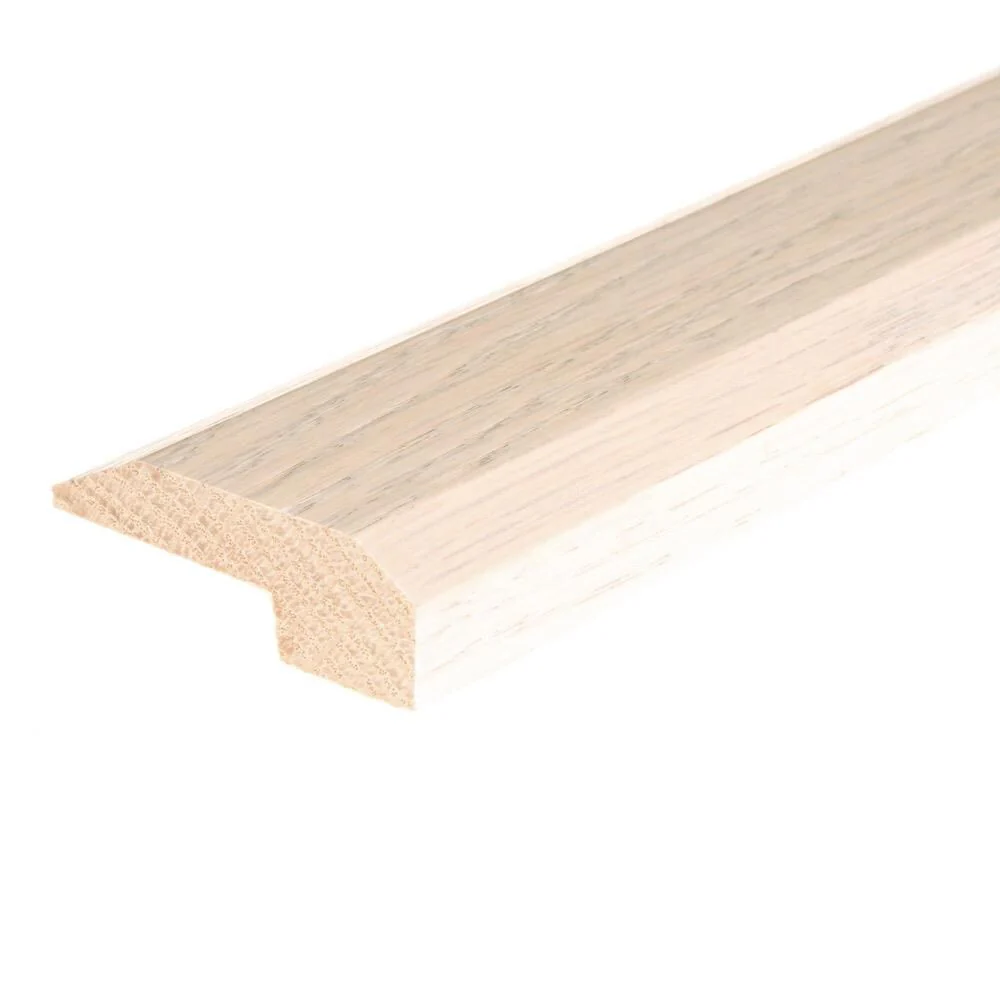 Flexco 2-in x 78-in Frost Solid Wood Floor Threshold