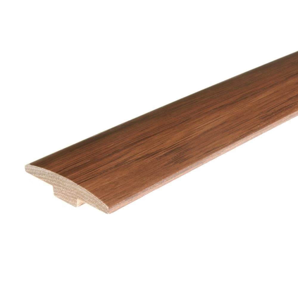 Flexco 2-in x 78-in Molasses Solid Hickory Wood Floor T-Moulding