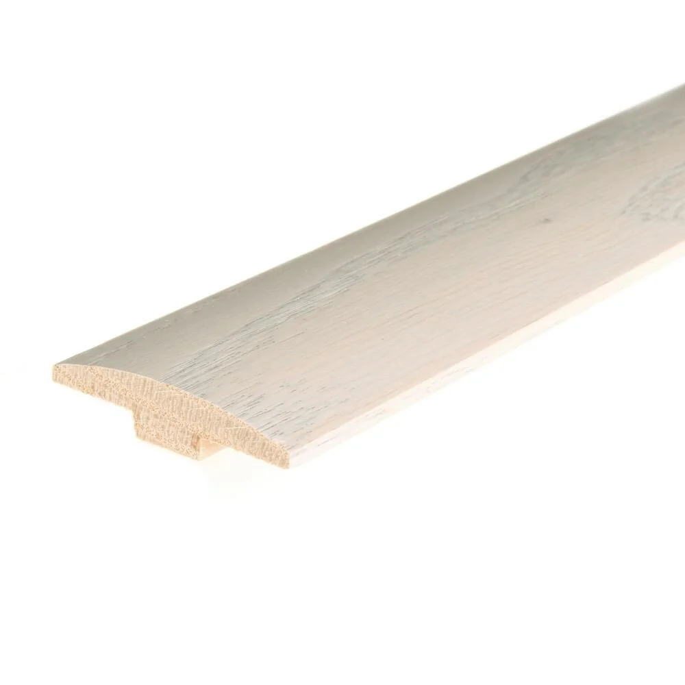 Flexco 2-in x 78-in Morning Fog Solid Wood Floor T-Moulding