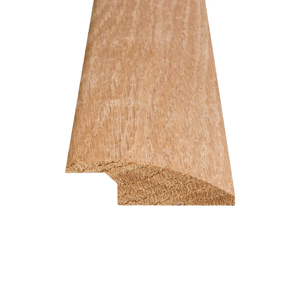 Flexco 2-in x 78-in Oak Unfinished Solid Wood Floor Reducer Moulding - Image 4