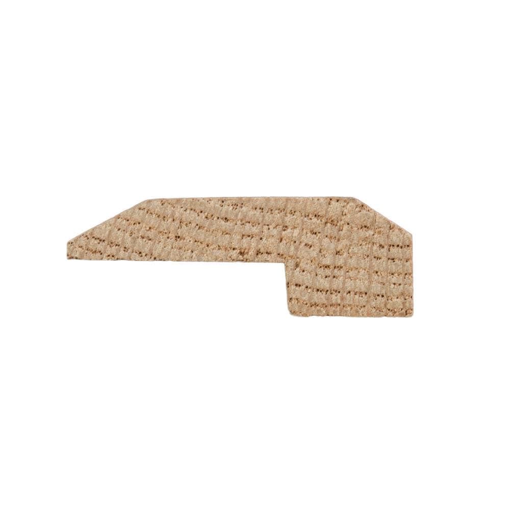 Flexco 2-in x 78-in Saddle Solid Wood Floor Threshold - Image 4