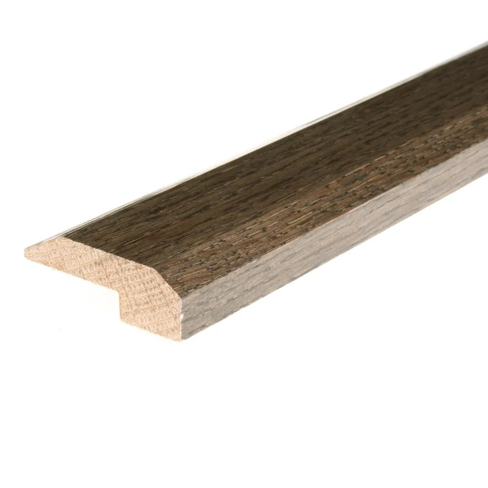 Flexco 2-in x 78-in Silver Solid Wood Floor Threshold