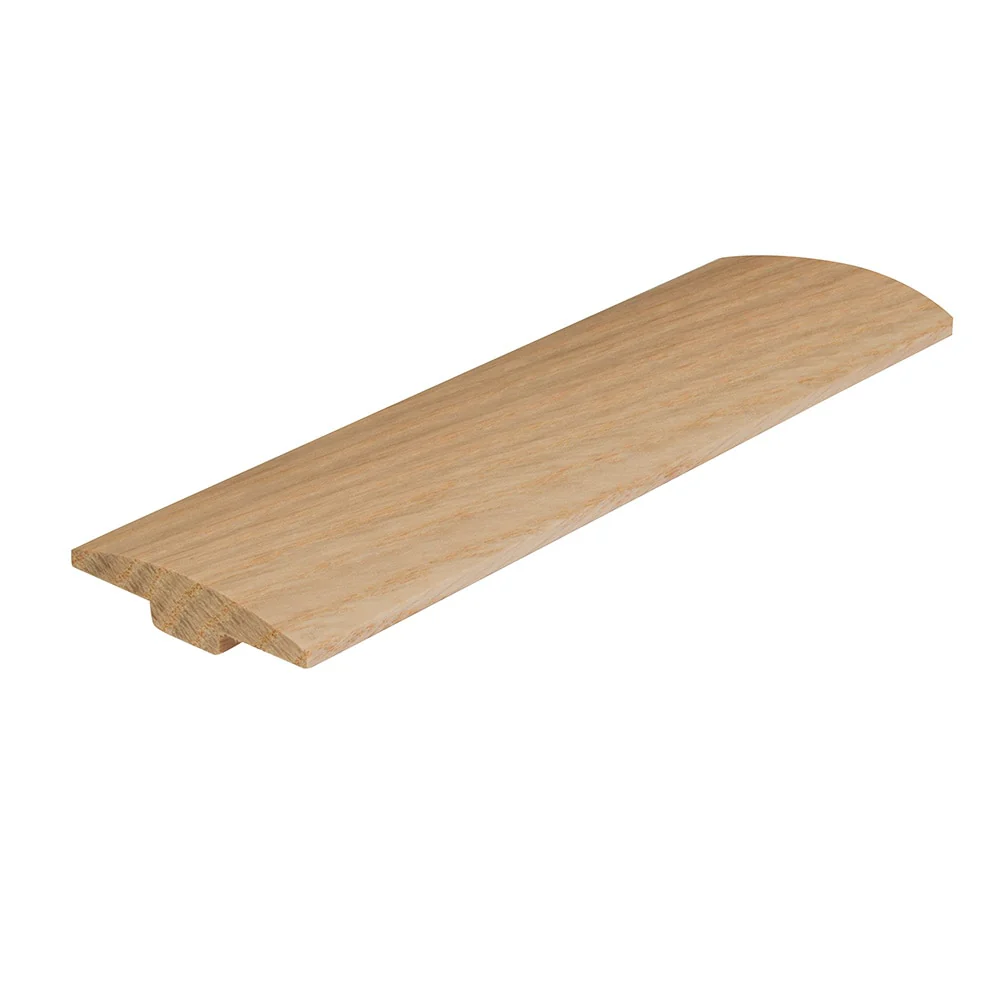 FLEXCO 2-in x 78-in Solid Wood T-Moulding, Unfinished Oak