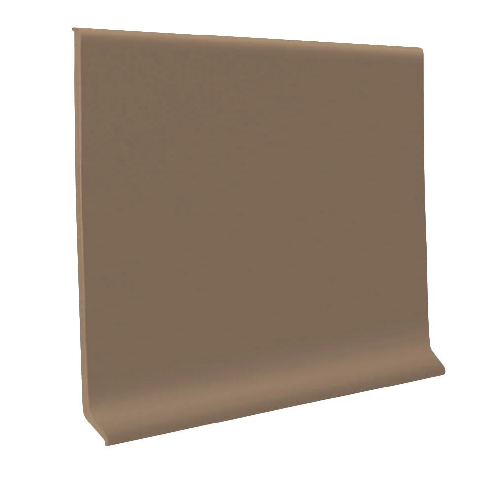Flexco 4.5-in x 48-in Vinyl Wall Base, Burlwood (30-Pack)