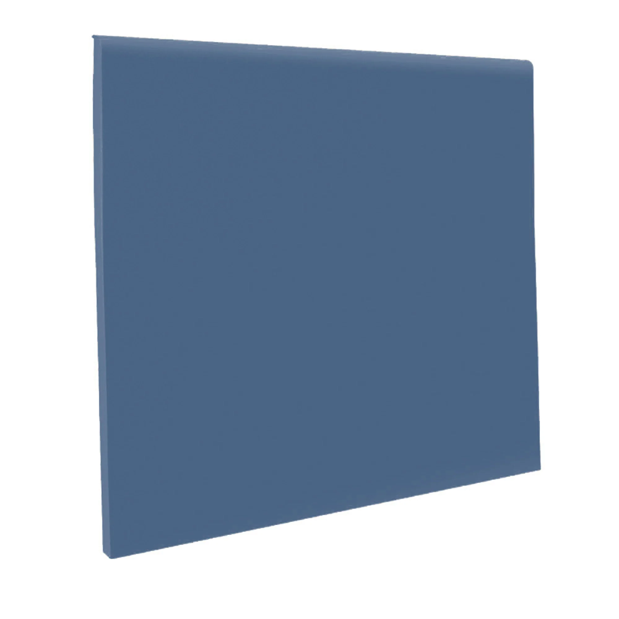 Flexco 4-in Blue Vinyl Floor Base, 120-ft Coil