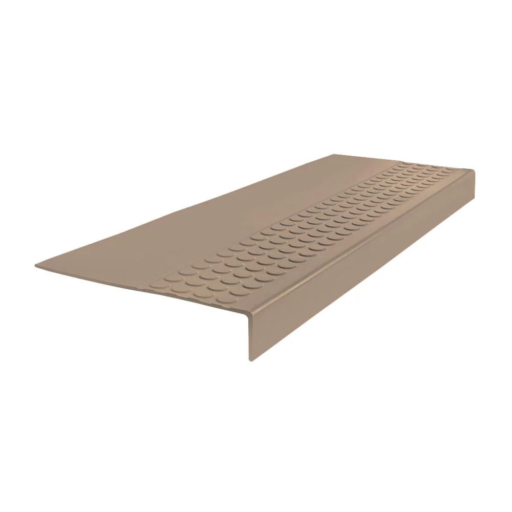 Flexco #500 Series 12-in x 42-in Dark Beige Stair Tread