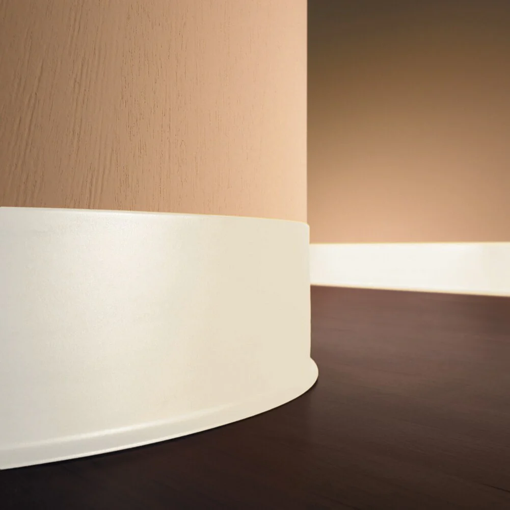 Flexco 6-in x 120-ft Baby's Breath Vinyl Wall Base, 1/8-in Thick - Image 3