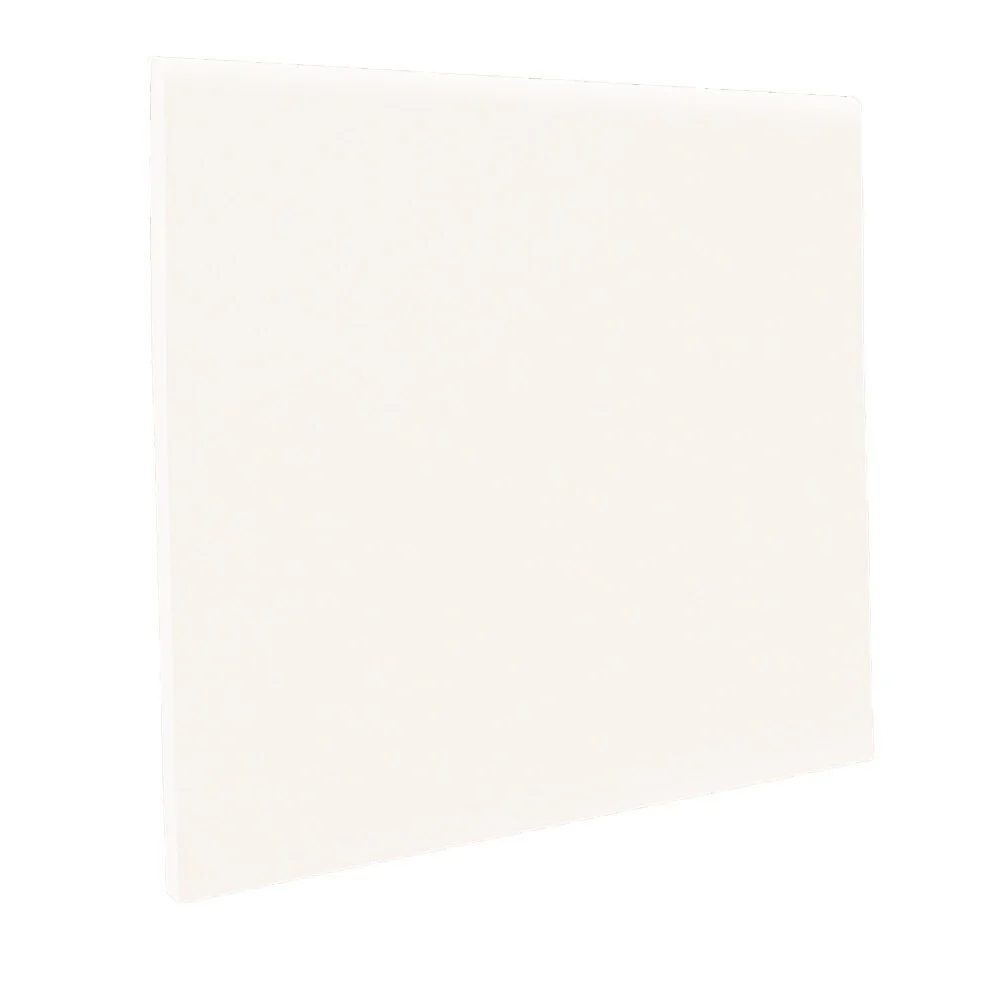 Flexco Arctic White 4.5-in x 48-in Vinyl Floor Base