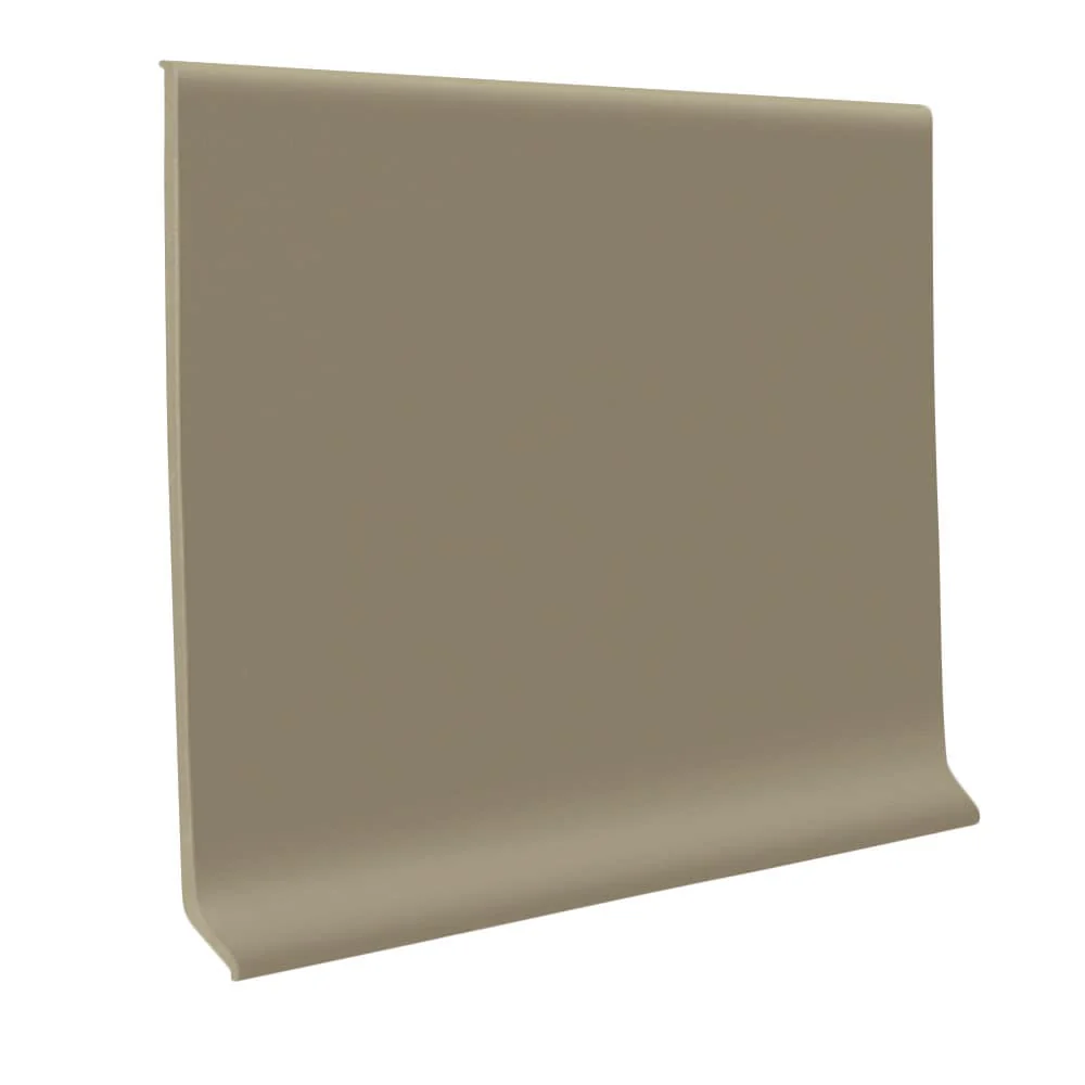 Flexco Barley 4-in x 48-in Vinyl Wall Base (30-Pack)