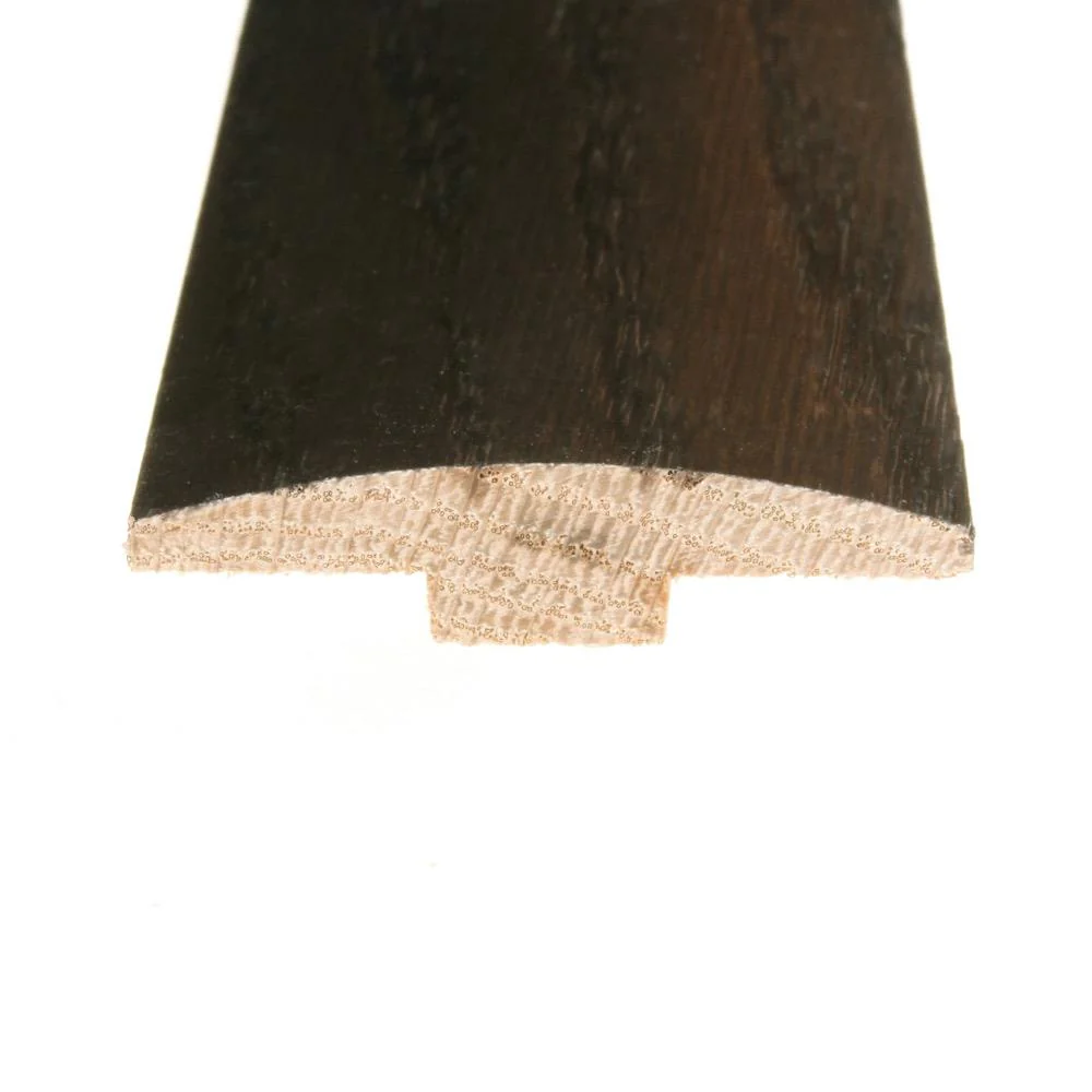 Flexco Barrel 0.46-in T x 2-in W x 78-in L Solid Wood Floor T-moulding - Image 3