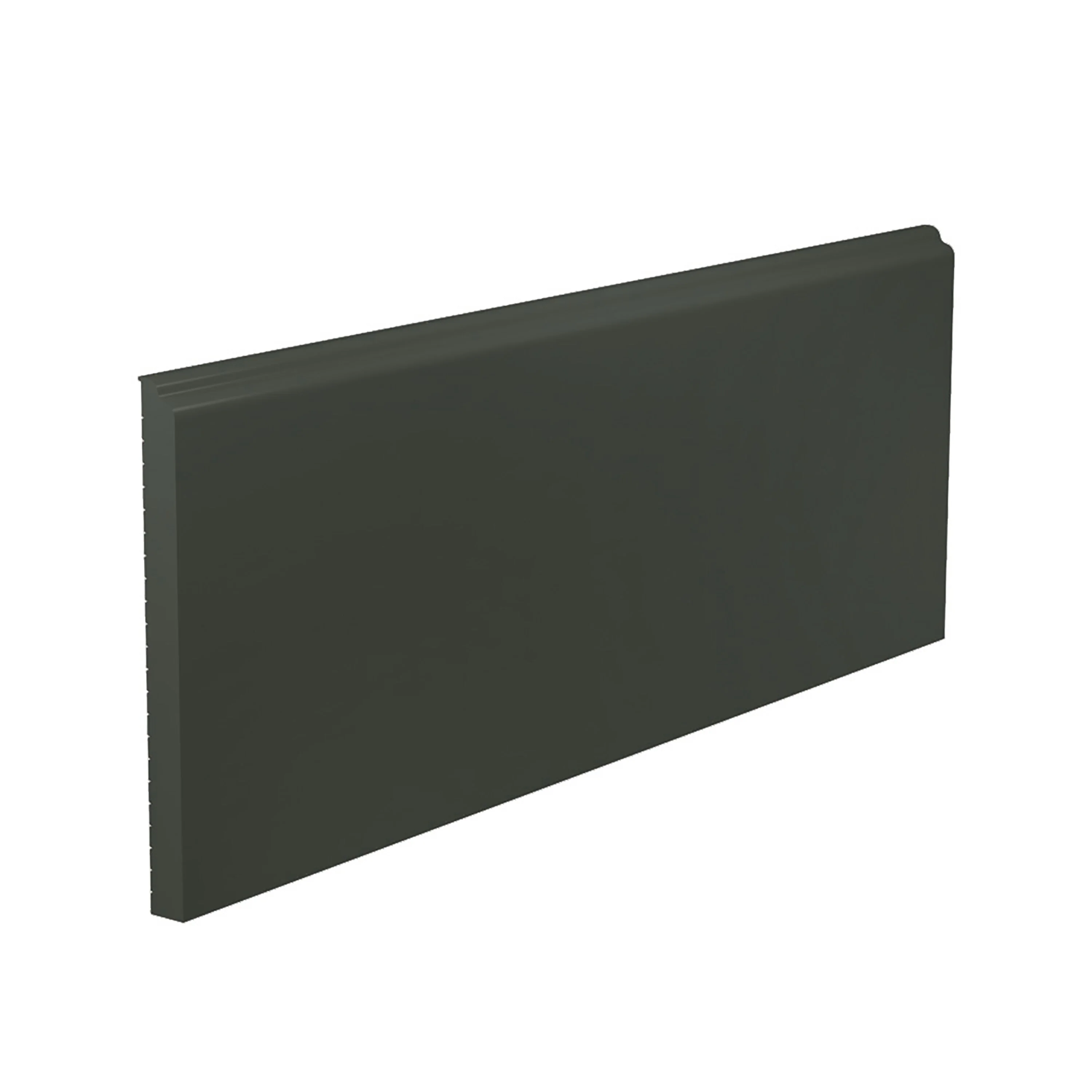 Flexco Black Brown 4.5-in x 96-in Vinyl Floor Base