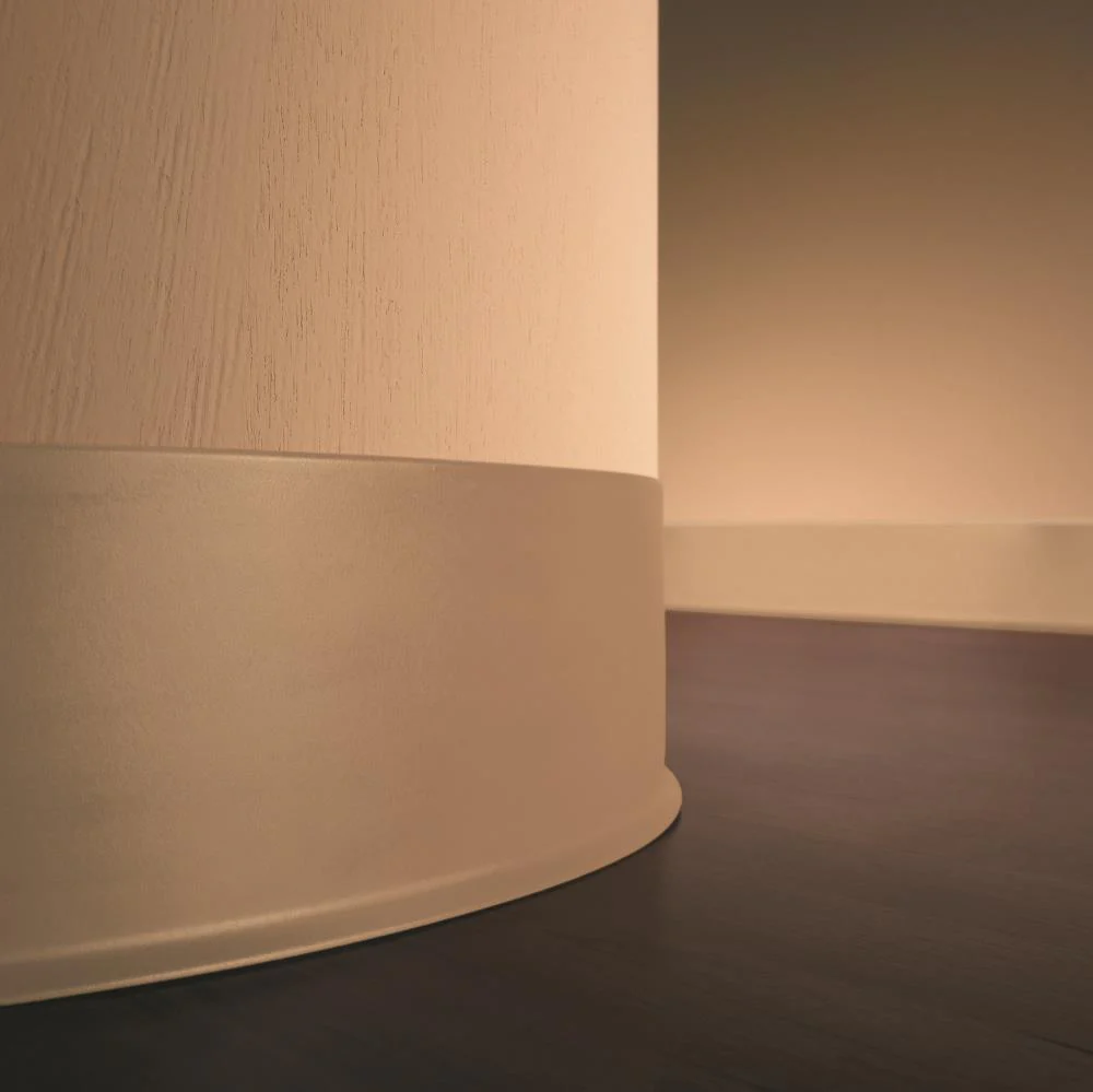 Flexco Cappuccino 2.5-in x 48-in Vinyl Floor Base - Image 2